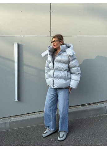 Серая зимняя куртка зимняя утепленная ''самира'' Mirage