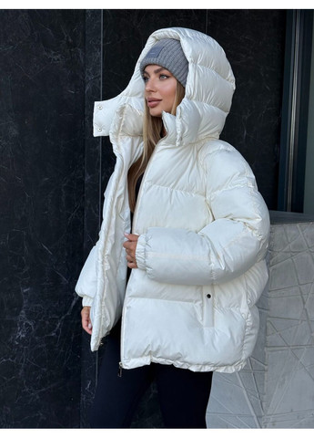 Молочний зимній Пуховик MioRichi
