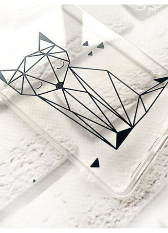 Прозорий чохол на Samsung Galaxy S24 FE Лисиця (принт 126) Creative (360686014)