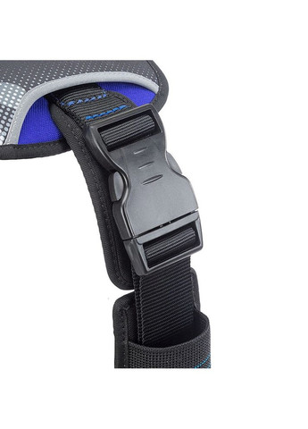 Нагрудная подтяжка из высокопрозрачного нейлона Hercules Р (Ферпласт Геркулес П) XL A: 57 la 71 см - B: 80 sign см 40 мм, Синий Ferplast (315340950)