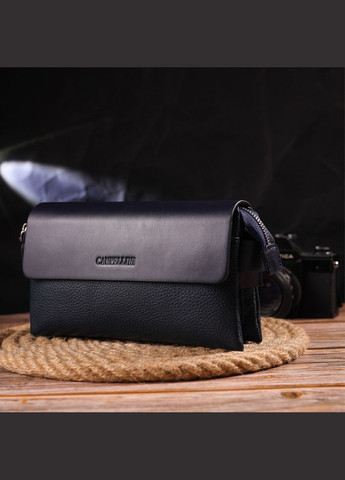 Добротный мужской клатч из натуральной комбинированной кожи 21565 Canpellini (298568769)