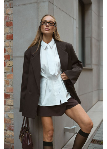 Сорочка з акцентною талією TW20 Twice (367179517)