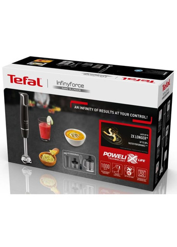 Блендер Infinyforce Hand Blender With XL HB94L830 Tefal (314747392)