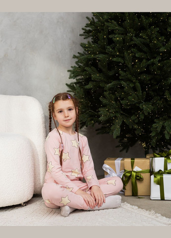 Светло-розовая комплект на девочку со штанами Nicoletta