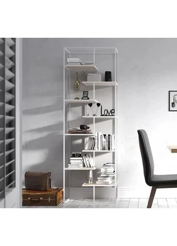 Стелаж LOFT з полицями, вузький для роботи та кабінету (NS-1723) No Brand (396503125)