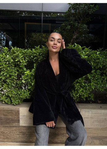 Черный демисезонный кардиган MonCher