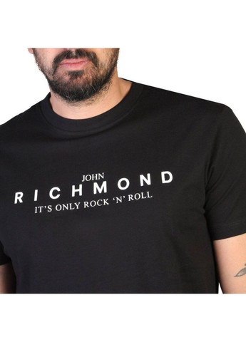 Чорна футболка з коротким рукавом Richmond