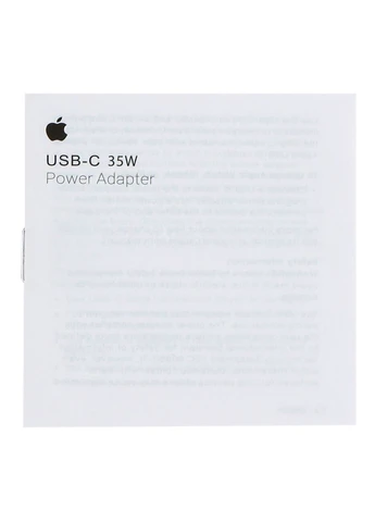 Сетевое Зарядное Устройство Apple Square Dual Type‑C PD25W+PD25W Total 50W 1:1 Цвет Белый No Brand (337994284)