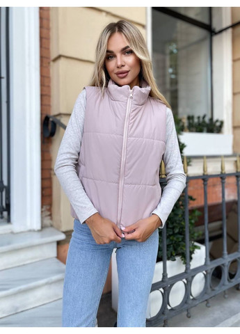 Утепленная женская жилетка прямого кроя MonCher (350881078)