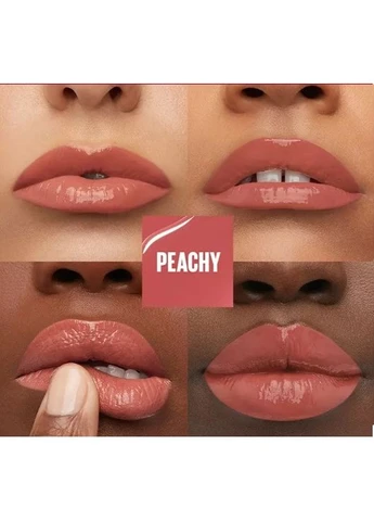 Помада для губ із глянцевим фінішом New York SuperStay Vinyl Ink 15 - Peachy, 4.2 мл Maybelline (376846418)