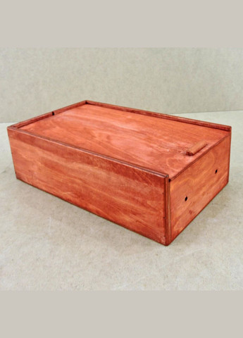 Подарочная коробка из дерева Болонья коралл (ПДУ-001214) No Brand (328912085)