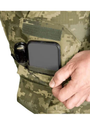 Комбинированные демисезонные брюки Camotec