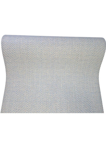 Шпалери вінілові 15 × 0.53 м 5749-03, блакино-бежеві з геометричним візерунком «ялинка» для кухні, вітальні, коридору, спальні Слов'янські шпалери (340275496)