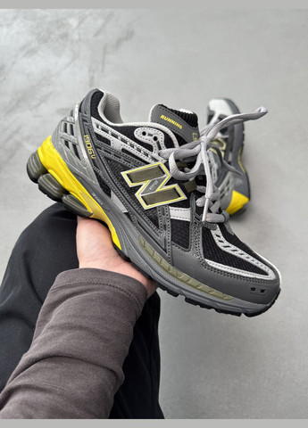 Сірі Осінні кросівки чоловічі new balance 1906u castlerock black yellow | нью беланс 1906 сірі No Brand