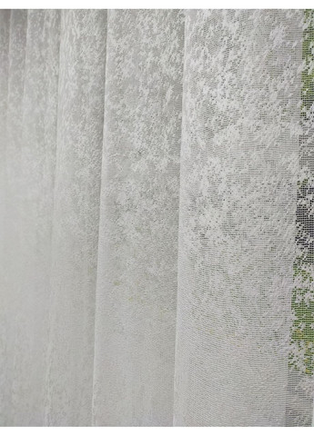 Тюль Мармур Жакардова біла 300х260 No Brand (353831572)