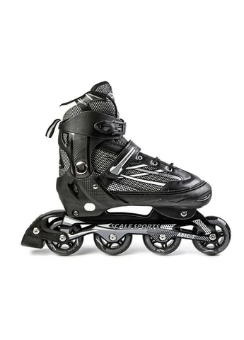 Раздвижные ролики черные, Adult Skates, размер Scale Sports (402347601)
