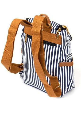 Рюкзак женский тканевый 7 л городской спортивный маленький Белый 39737 Vintage (355884761)