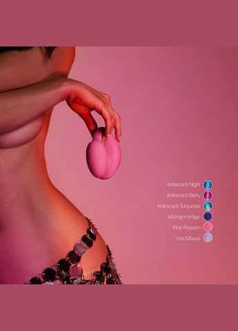 Віброяйце з вакуумною кліторальною стимуляцією Wonderlover PINK PASSION - CherryLove Love To Love (332209304)