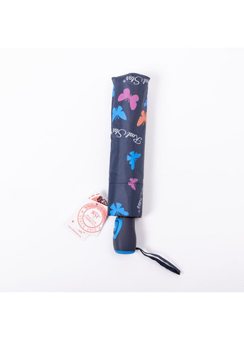 Синий зонт полуавтомат с принтом прочный из полиэстера диаметр 97 см hp-23-2bl Yiwu (370974844)