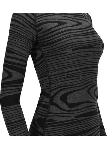 Термокофта Warm Wool 200 Crew Neck W’s Black Motion Aclima (366545428)