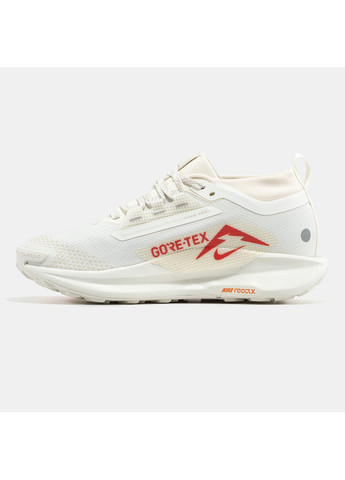 Белые демисезонные кроссовки мужские nike pegasus trail 5 gtx white red gore-tex | найк зум пегасус треил 5 белые No Brand