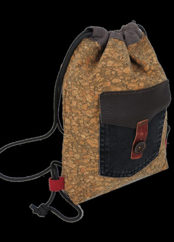 Дизайнерская котомка, торба ручной работы из коттона, коркового дерева CoolPack (315772007)