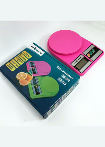 Весы кухонные SeaBreeze SB-072, Электрические кухонные весы, Точные кухонные весы. Цвет: розовый Sea Breeze (365670328)