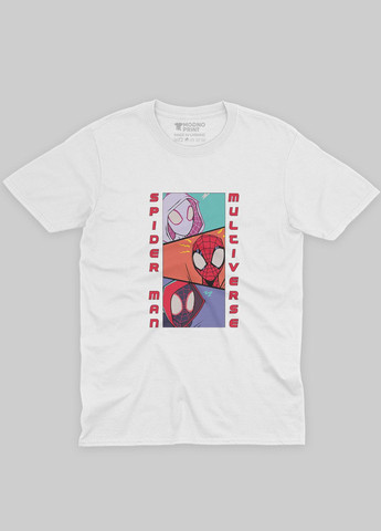 Жіноча футболка з принтом супергероя - Людина-павук (TS001-1-WHI-006-014-047-F) Modno - (292119561)