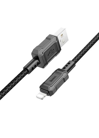 Кабель Lightning Leader charging data cable X94 1 метр черный Hoco (279826891)