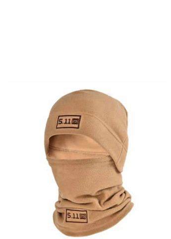 Тактическая Шапка и Баф 5.11 Зимний флисовый комплект No Brand (366547294)