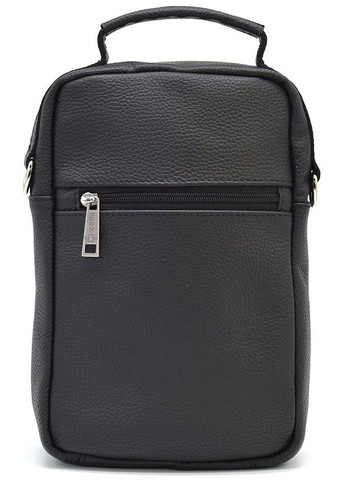 Сумка планшет через плечо для документов и для телефона мужская из натуральной кожи средняя Черный 37383 TARWA (352527496)