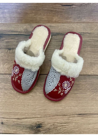 Шкіряні тапочки зимові, жіночі Eluna (360894790)