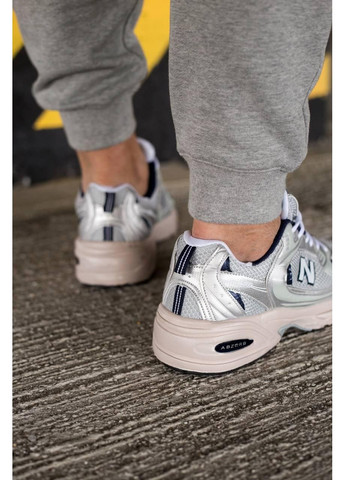 КРОСІВКИ ЖІНОЧІ NEW BALANCE 530 STEEL GREY НЬЮ БЕЛАНС 530 No Brand сірі демісезони (368885141)