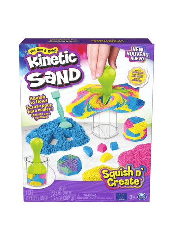 Кинетический песок Kinetic Sand Squish N' Create Spin Master (282964556)