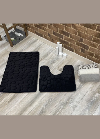 Набор ковриков в ванную и туалет No Brand stone premium (279390462)