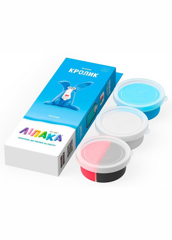 Набор самозатвердіваючого пластиліну Ліпака Кролик () ЛІПАКА 30050-UA01 (332955073)