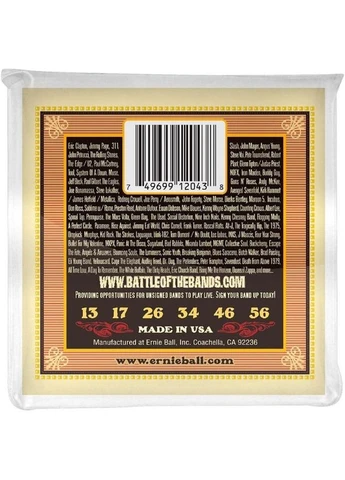 Струны 2043 Earthwood 80/20 Bronze Acoustic 13-56 Silk & Steel Regular Ernie Ball (379251263)