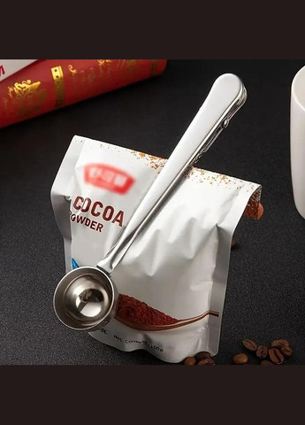 Ложка - клипса Серебристая China (342059841)