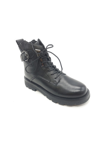 Осенние женские ботинки черные кожаные bd-10-1 23 см (р) Baden