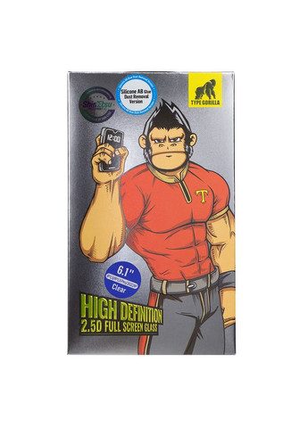 Захисне скло Type Gorilla 0.26 мм 2.5D HD NPT1 для iPhone 13/13 Pro/14/16e Blueo Apple iPhone 16e 2025,Apple iPhone 13 Pro 2021,Apple iPhone13 2021,Apple iPhone 14 2022 (341307876)