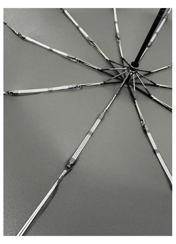 Чорна чоловіча парасолька автомат 10 спиць надійність у кожному русі Bellissima (365778543)