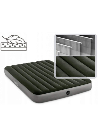 Надувний матрац 203 x 152 x 25 см 64109 PRESTIGE DOWNY Intex (346490499)
