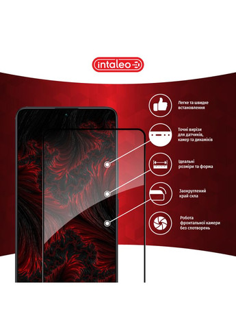 Захисне скло Full Glue для Xiaomi Redmi Note 13 5G Black (1283126583902) Intaleo (323091079)