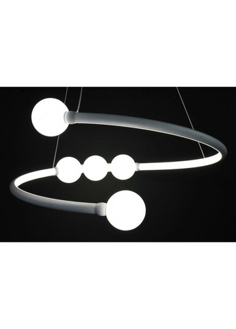 Люстра светодиодная подвесная LED светильник для квартиры на потолок лэд 27560 Белый 25-90х60х60 см. Sunnysky (324396084)