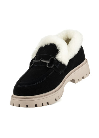 Gifanni Туфлі (1763Ц) чорний з натуральна замша, китай — зима (328914164)