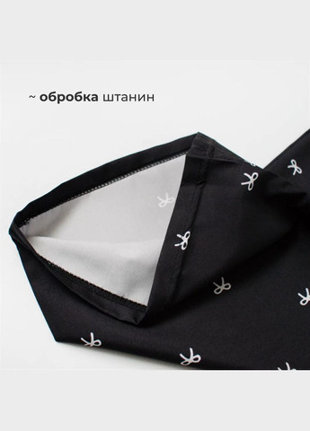 Штаны черные в стиле кокетт с бантиками кружево на талии фэнтези fairycore тренд оверсайз кавай брюки на резинке No Brand (315932562)