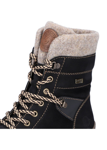 Зимние зимние повседневные ботинки Remonte из натуральной замши