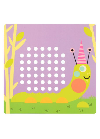 Детская мозаика с трафаретами животных M7E, 240 деталей (6 цветов) QML (315812966)