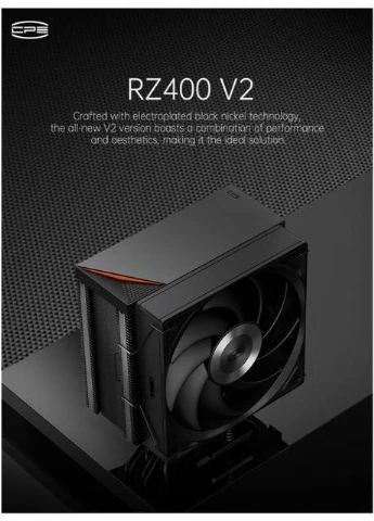 Воздушное охлаждение RZ400 V2 BK (RZ400V2-BKNWNX-GL) PCCooler (365067868)