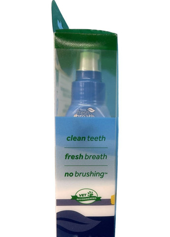 Набір Fresh Breath No Brushng для чищення зубів, для собак, добавка у воду та гель, 30 мл/118 мл 645095003187 TropiClean (267147627)